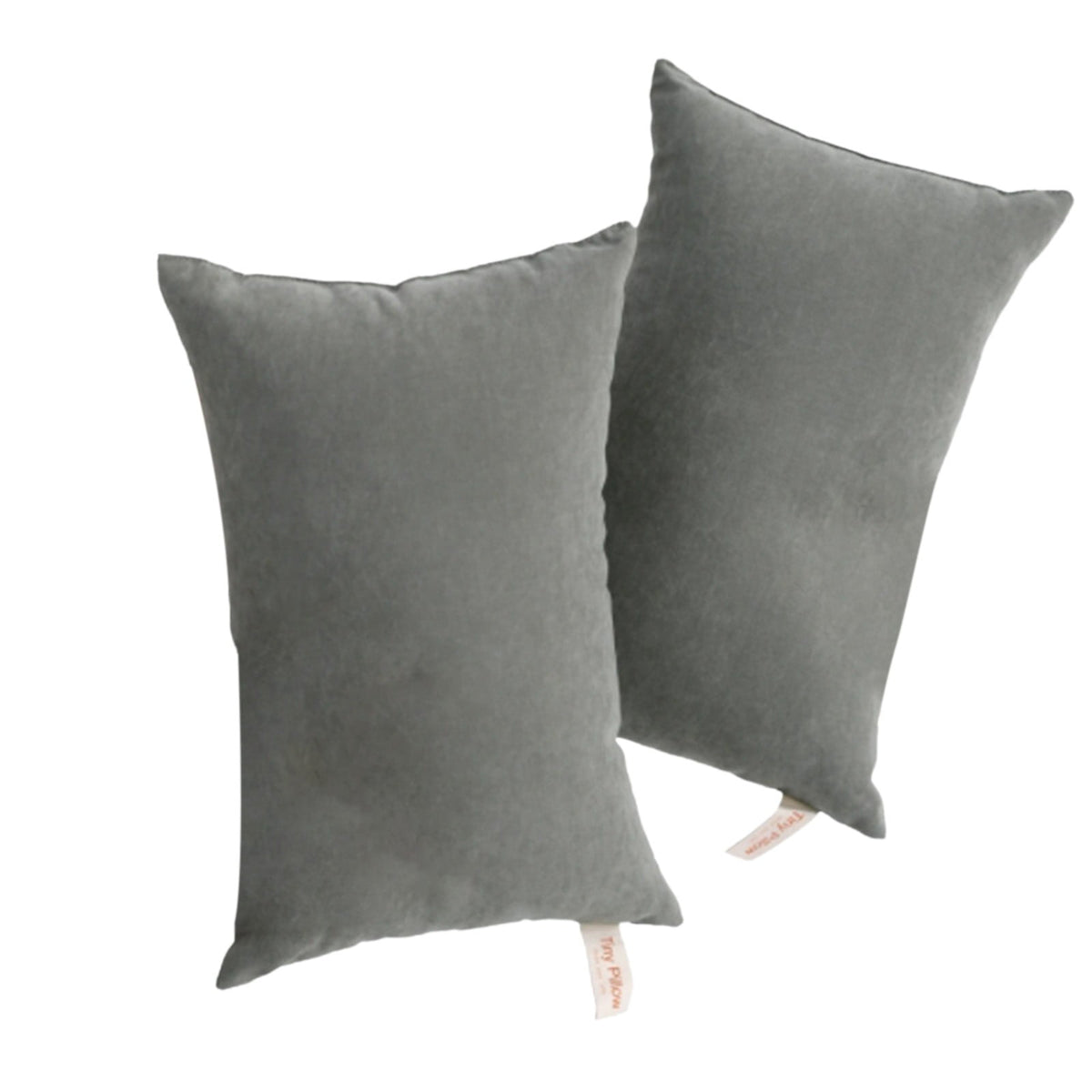 Reisekissen aus Mikrofaser, 2er-Set, je 28 × 18 cm und nur 50 g leicht