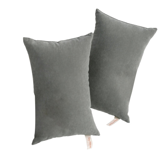 Reisekissen aus Mikrofaser, 2er-Set, je 28 × 18 cm und nur 50 g leicht
