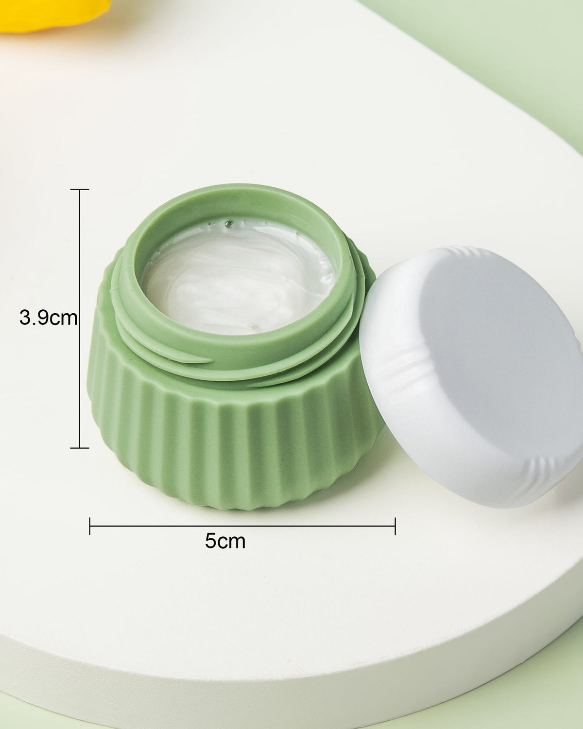 Reisedosen aus Silikon, 4er-Set mit je 1 oz Inhalt und durchsichtiger Tasche - Image 2
