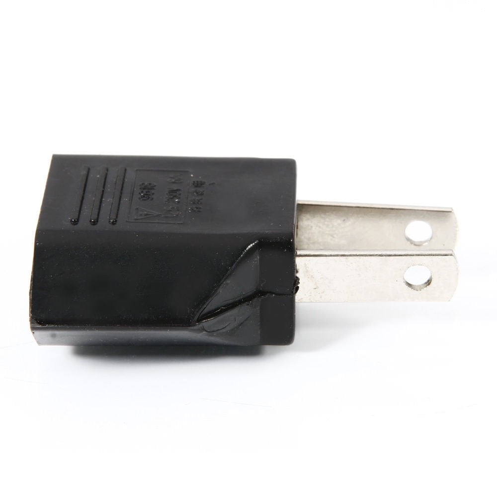 Reiseadapter vom Eurostecker auf US-Steckdose, 2,8 × 3,6 cm, Schwarz - Image 4