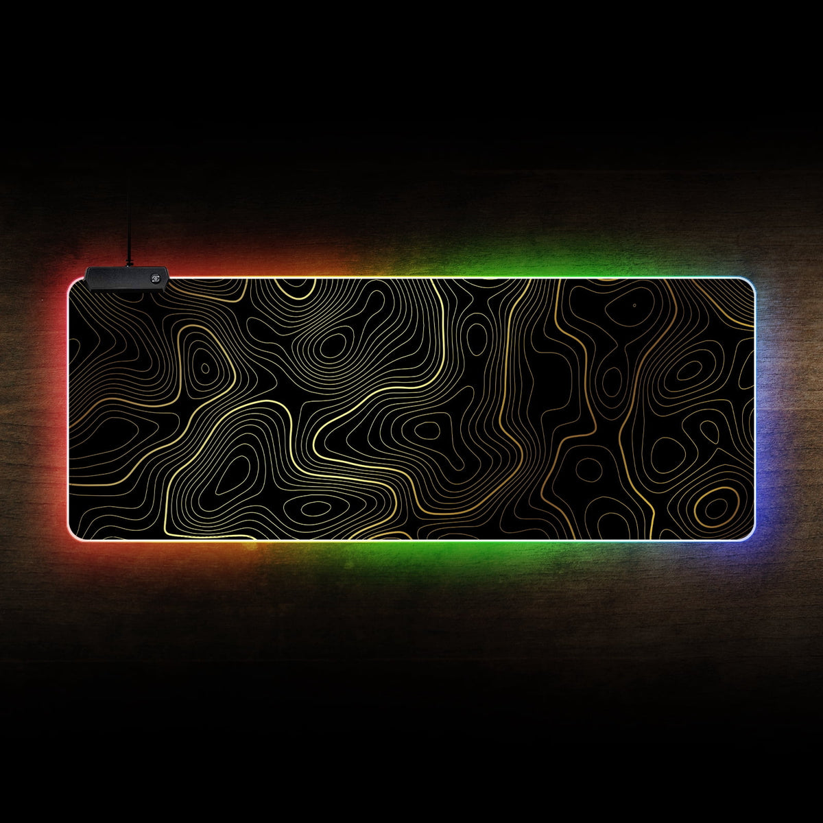 XXL-Mauspad mit RGB-Beleuchtung und 12 Modi, 31,5 × 11,8 Zoll - Image 5