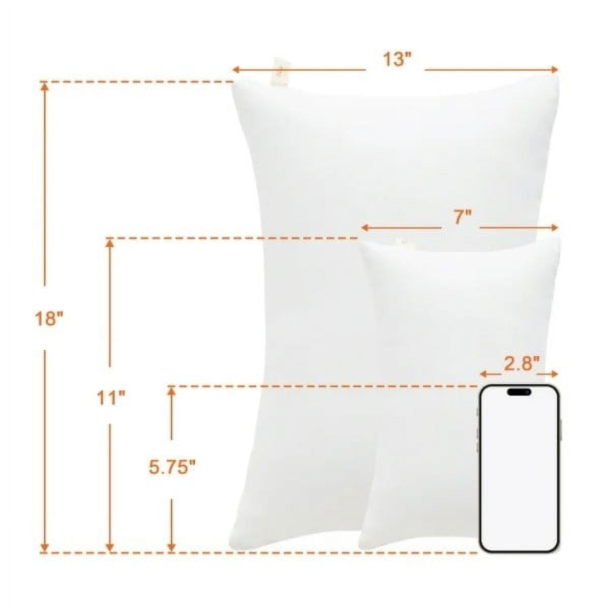 Reisekissen aus Mikrofaser, 2er-Set, je 28 × 18 cm und nur 50 g leicht - Image 3