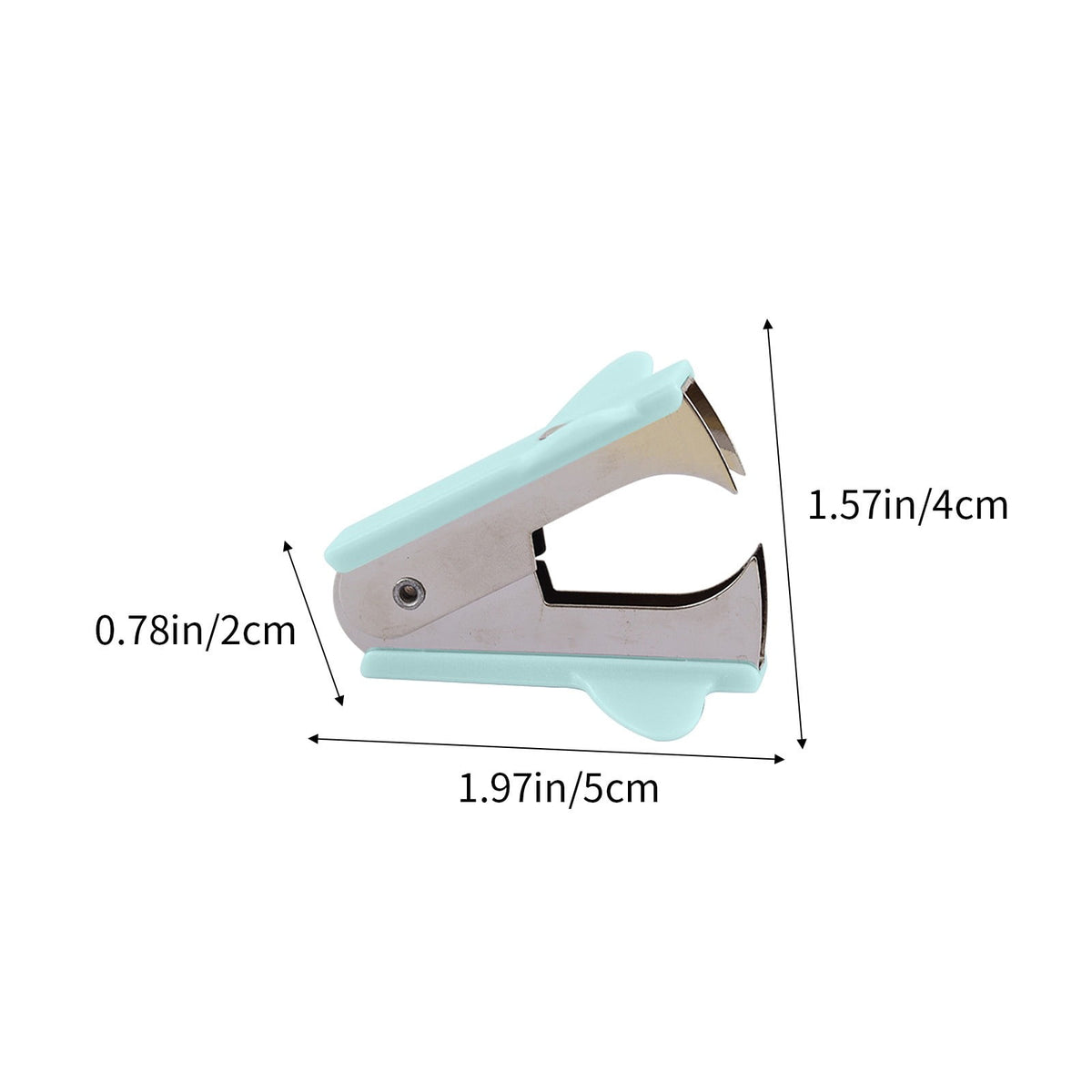 Entklammerer für Heftklammern, 5 × 4 × 2 cm, mit sicherem Griff in Grün - Image 3