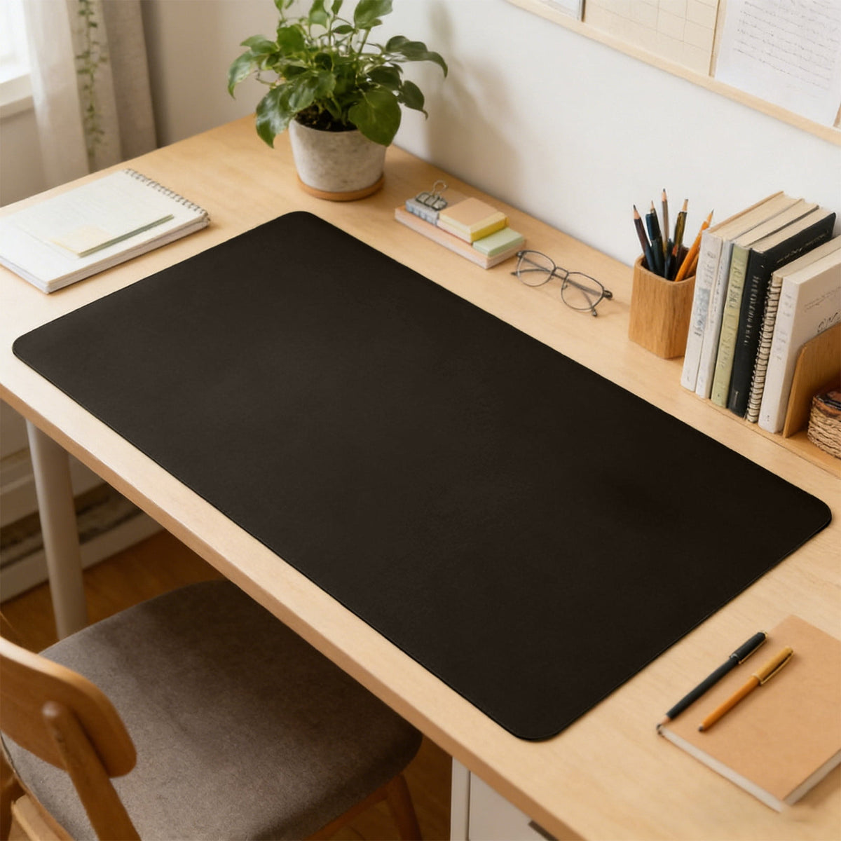 Schreibtischunterlage aus Kunstleder, 50 × 100 cm, wasserabweisend und rutschfest - Image 4